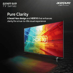 Acerpure QLED Ultra HD Smart Google TV | 139 cm (55 inch) | AP55UG51QEVTD