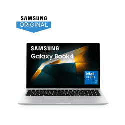 SAMSUNG Galaxy Book4 |  Intel Core 5 120U | Thin and Light  | 16GB | 512 GB SSD | 15.6 Inch | Silver | NP750XGK-LS2IN