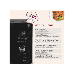 LG Charcoal Countertop Microwave Oven | 28 L | Scan to Cook Wi-Fi Enabled | Black | MJEN286VIW