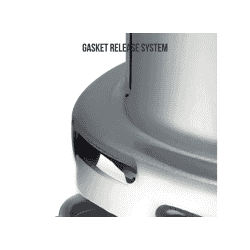 Prestige Popular Virgin Valve Pressure Cooker | Aluminium Precision Welght | 12 L | Silver | 10033