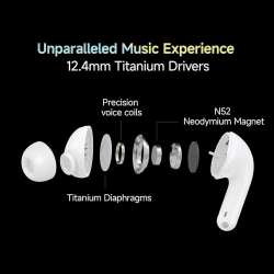 Redmi Buds 5C | Up to 40Db Hybrid Noise Cancellation | Acoustic Black | M2349E1