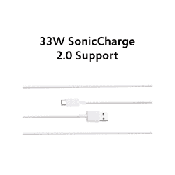 Xiaomi Sonic Charge 2.0 Type C Cable | Usb To Type C | 100 Cm | White | XMUSBTC100