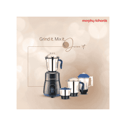 Morphy Richards Relish Mixer Grinder | 750W | 4 Jars | Black and Blue