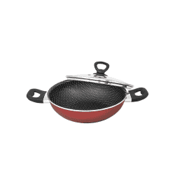 Tefal Simply Chef Non stick Kadai | 28 cm | Aluminium | Rio red | 2100096338