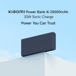 Xiaomi Power Bank 4i | 20000mAh | 33W Super Fast Charging PD | Blue