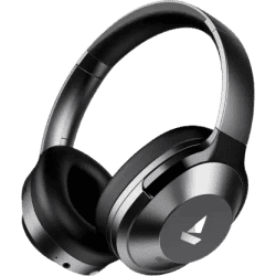 Boat Nirvanaa Headset | Hybrid Active Noise Cancellation | 65H Playback | Gunmetal Grey | 751ANC T