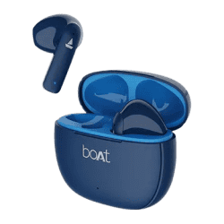 boAt Airdopes | 100 TWS | Earbuds with Environmental Noise | Sapphire | Blue