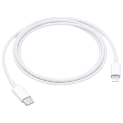Apple C Type Lightning Cable | 1M | White | MUQ93ZM/A