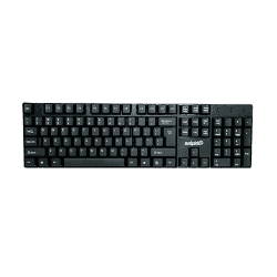 Salpido G-102 Wired Keyboard and Mouse Combo with Mute Button Design | Wired USB Multi-device Keyboard | Black