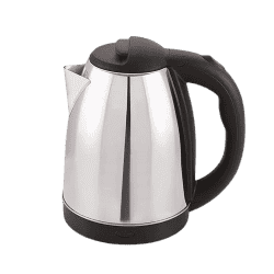 MR. BRAND | Stainless Steel Electric Kettle | Auto Shut Off  | Multipurpose Extra Large Cattle | 1.5 Liter | Black