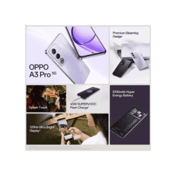 OPPO A3 Pro | 5G | 8 GB RAM | 128 GB | Moonlight purple