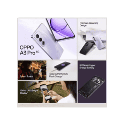 OPPO A3 Pro | 5G | 8 GB RAM | 256 GB | Moonlight purple