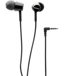 Sony in-Ear Wired Headphones with Mic | Hands-Free Call | MDR-EX155AP