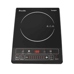 Preethi Trendy Plus 116 Induction Cooktop | 1600 W | Black