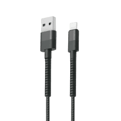 SALPIDO RANGER BRAID SERIES 3.0A LIGHTNING DATA CABLE SDC 20i | Black