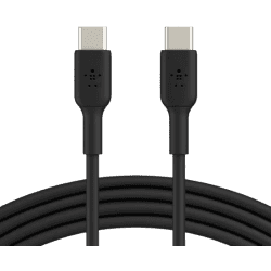 Belkin Data Cable | USB C to USB-C Fast Charging Type C Cable | 1 meter | Black