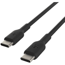 Belkin Data Cable | USB C to USB-C Fast Charging Type C Cable | 1 meter | Black
