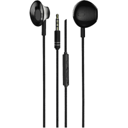 Salpido ES 07 in Ear Wired Earphones with Mic | Supreme Sound | Compact and Lightweight Wired Headset  | Black