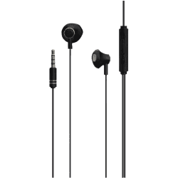 Salpido ES 07 in Ear Wired Earphones with Mic | Supreme Sound | Compact and Lightweight Wired Headset  | Black