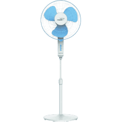 V-Guard Finesta STS Plus Pedestal cum Table Fan | 3 Blade | 400 mm | White Blue