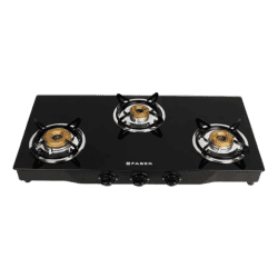 Faber Hob Glass Cooktop | Jumbo 3BB BK AI | 3 Burner | Black