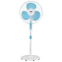 USHA Mist Air Flo Pedestal Fan | 400cm | 3 Blade | Light Blue