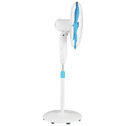 USHA Mist Air Flo Pedestal Fan | 400cm | 3 Blade | Light Blue