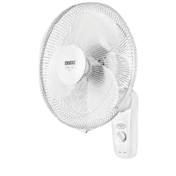 USHA Mist Air Flo Wall Fan | 400 mm | 3 Blade | White