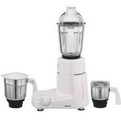 Preethi Popular MG-142 750 W Mixer Grinder 3 Jars | White