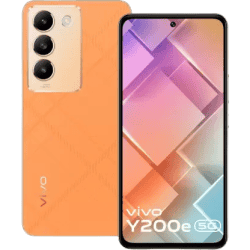 vivo Y200E 5G | 128 GB | 8 GB RAM | Saffron Delight