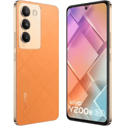 vivo Y200E 5G | 128 GB | 8 GB RAM | Saffron Delight