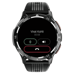 Noise Force Plus AMOLED BT Calling Smartwatch | Jet Black | NSW 301