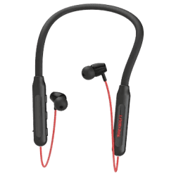 FIRE BOLTT Athena Neckband | Black Red | BNA202
