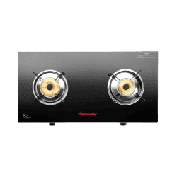 Butterfly Radiant Jumbo Glass Manual Gas Stove | 2 Burner