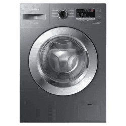SAMSUNG Inverter Fully Automatic Front Load Washing Machine | 7 kg | 5 Star | Inox Grey | WW70R22EK0X