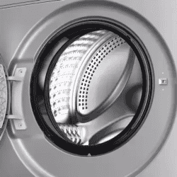 Whirlpool Fully Automatic Front Load Washing Machine | 6.5 kg | Heater Silver | XO6510BYS