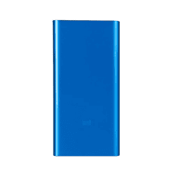 MI 10000mAh 3i Lithium Polymer Power Bank |  Dual Input(Micro-USB and Type C) and Output Ports 18W Fast Charging  | Metallic Blue |