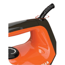 Havells Aquilla Dry Iron | 1000 W | Orange & Black