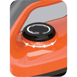 Havells Aquilla Dry Iron | 1000 W | Orange & Black