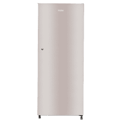 Haier Direct Cool Single Door Refrigerator | 3 Star | 190 L | Inox Steel | HRD 2103BIS P