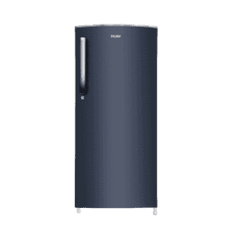 Haier Direct Cool Single Door Refrigerator | 205 L | 2 Star | Graphite Black Finish | HRD-2262BGK-N