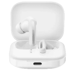 Redmi Buds 5 Truly Wireless Bluetooth |  Upto 46Db Hybrid Noise Cancellation | Charging with Upto 38Hrs Playback | Fusion White | M2316E1