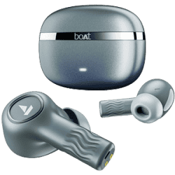 boAt Nirvana Ion True Wireless Earbuds |  Bionic Mode | Blazing Comet