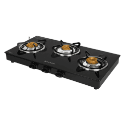 Faber Power Glass Cooktop | 3 Burner | 3BB BK