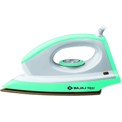Bajaj Majesty Canvas Dry Iron | 1000 W | Green
