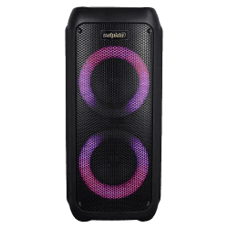 Salpido Waves 303 Portable Bluetooth Party Speaker | Portable Bluetooth RGB Subwoofer | 80 W | Black