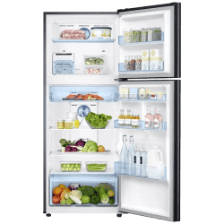 Samsung 363L 2 Star | Inverter Frost-Free Convertible 5 In 1 Double Door Refrigerator | RT39C5532BS/HL | Black Inox