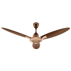 Usha Bloom Magnolia Goodbye Dust Ceiling Fan  | Anti Dust Feature | 1250 mm | 85 Watt | Sparkle Golden & Brown