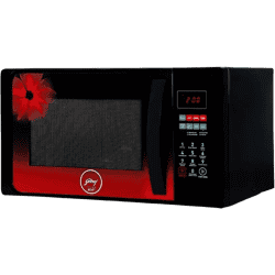 Godrej Convection Microwave Oven | 23 L | Red Daisy, Black | GME 723 CF3 PM