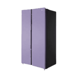 Haier Refrigerator |  596 L | Side By Side |  Inox Marine | HES-690IM